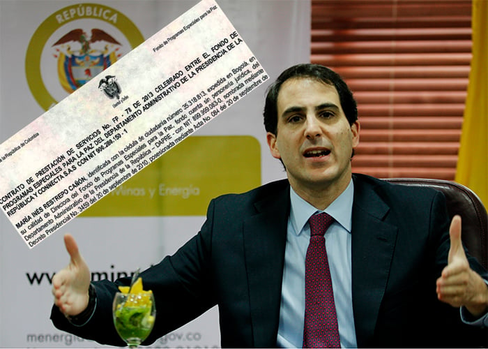 El pago que enreda al ministro de Minas Tomás González