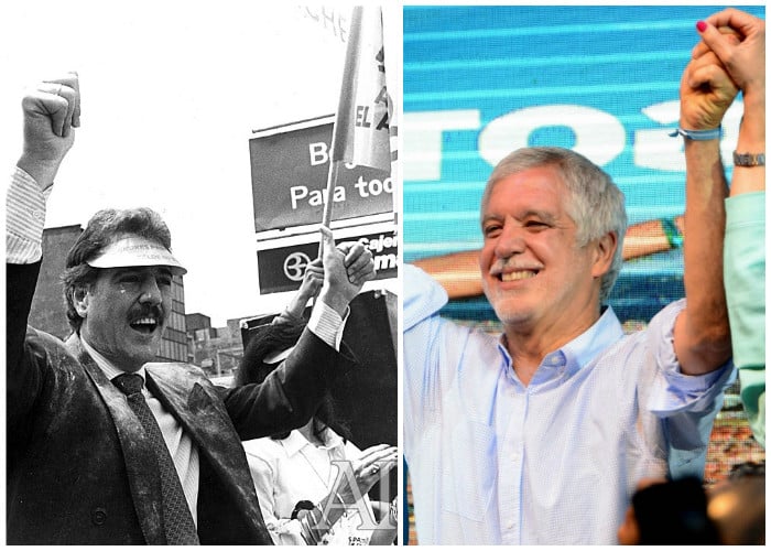 Peñalosa revive 30 años después el esolgan de la alcaldía de Andrés Pastrana