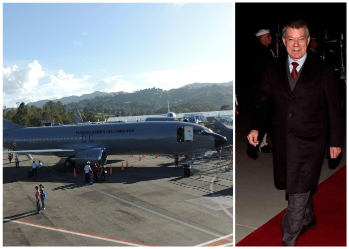 La comitiva confidencial de 150 invitados de Santos a la fiesta de aniversario en Washington