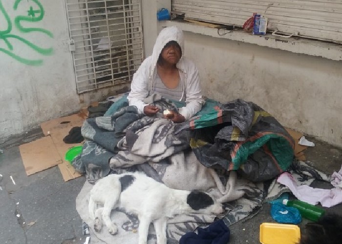 Adriana Lucía y la desgracias de la indigencia