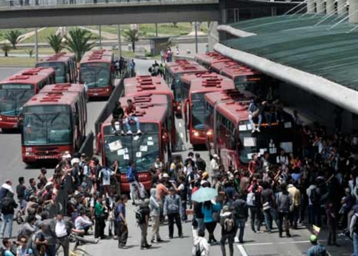 El origen del caos de Trasmilenio