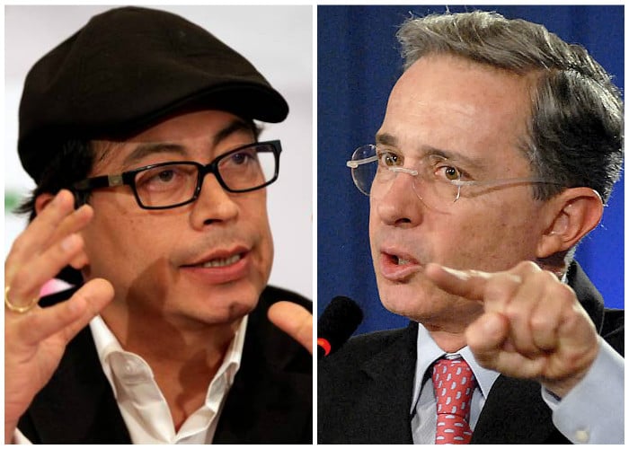 Petro y Uribe: dos visiones frente a la Paz