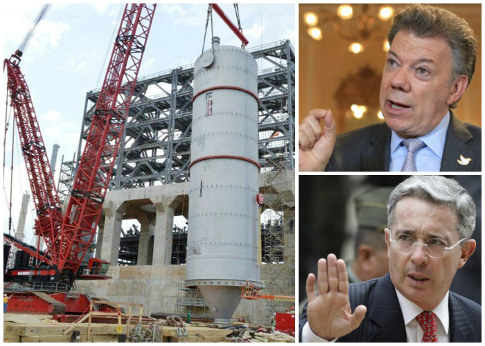 Santos, Uribe y los vampiros de Reficar