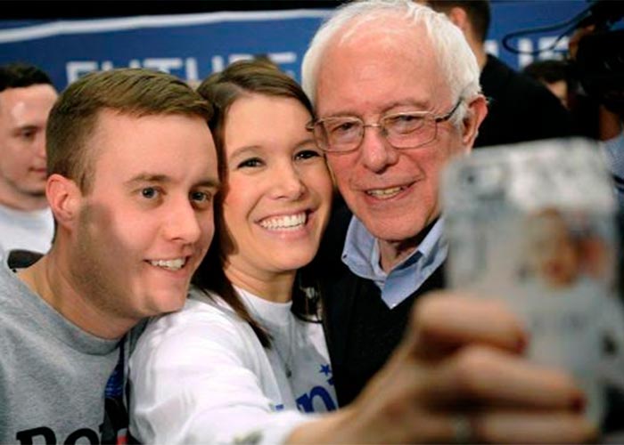 Bernie Sanders, el socialista de 73 años que se ganó a los jóvenes gringos