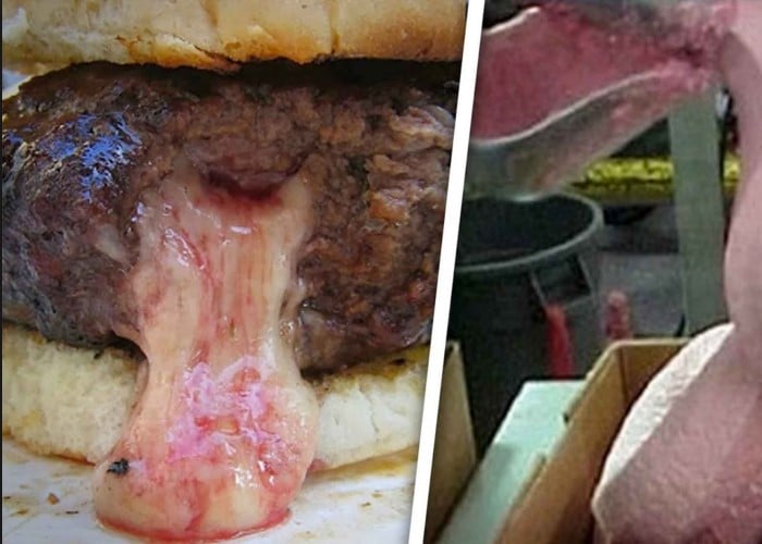 Esta es la carne podrida que te comes en McDonald's