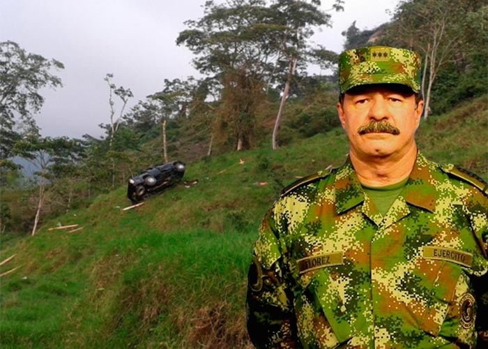 Tragedia militar en una finca del general Javier Flórez