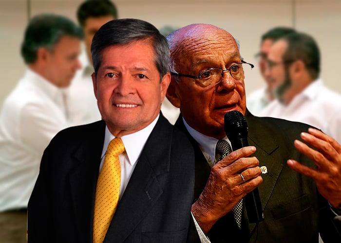 La paz de Santos enfrenta a los generales Jaime Ruiz y Gustavo Rincón