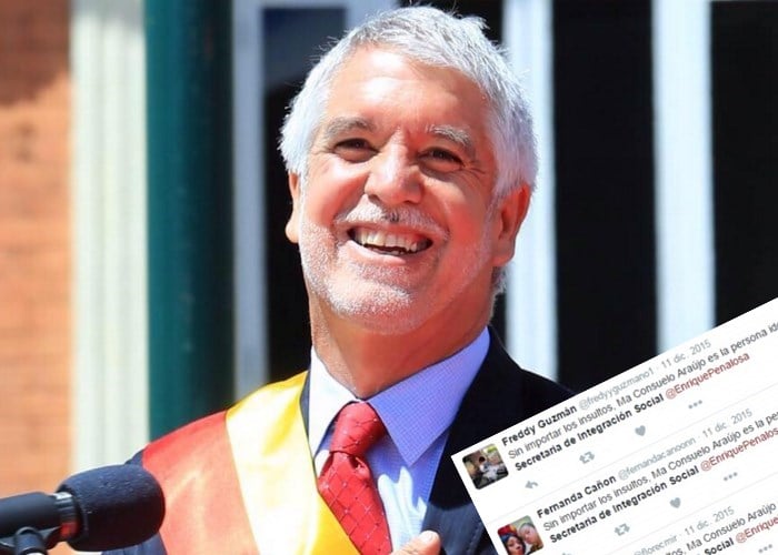 Los perfiles falsos que respaldan a Peñalosa en Twitter
