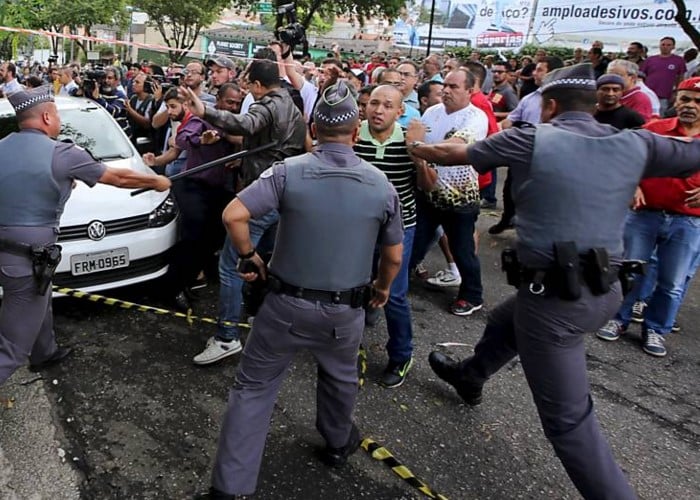 Así fueron las manifestaciones luego de la detención de Lula