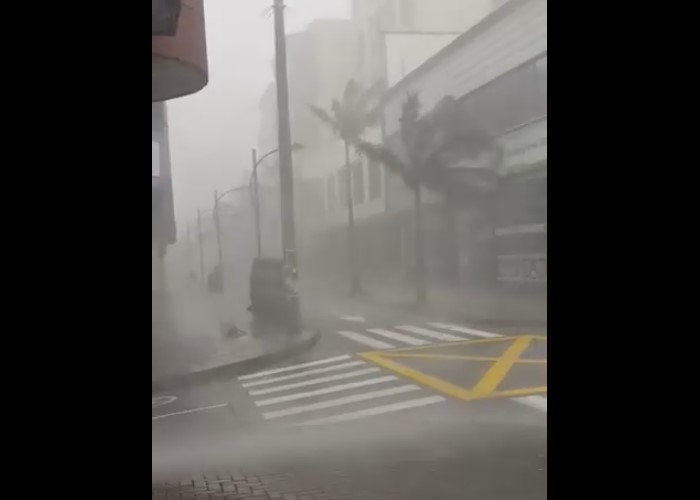 En video: el tremendo aguacero que azotó a Pereira