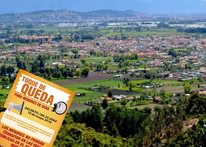 Toque de queda en Cota, Cundinamarca