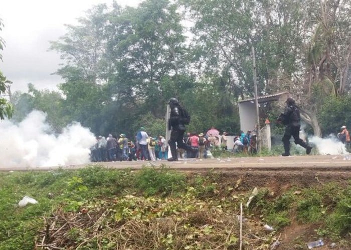 Video: ESMAD reprime a indígenas en Córdoba