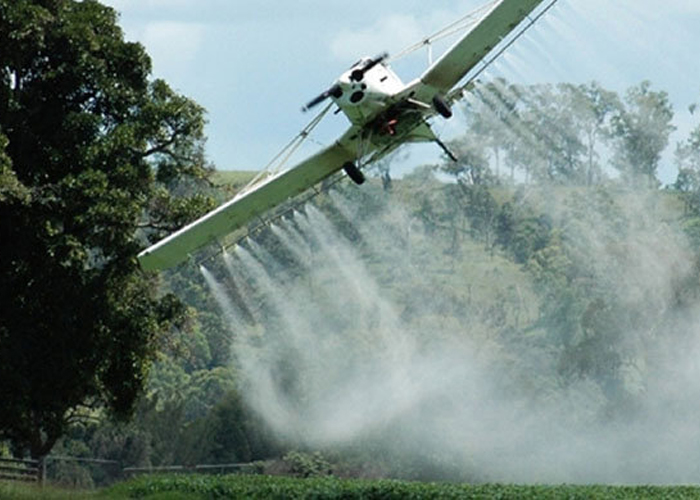 Vuelven las fumigaciones con glifosato