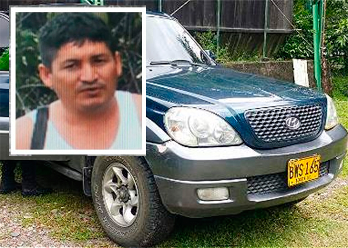 Otra camioneta del Congreso en manos de bandas y paramilitares