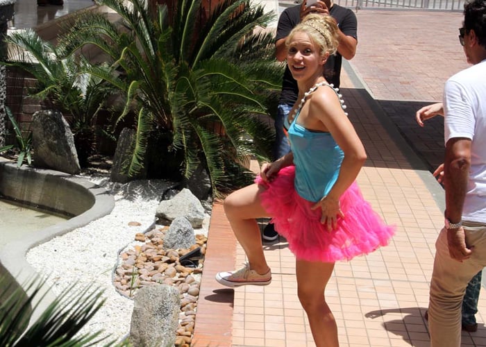 Críticas en Barranquilla por la excesiva seguridad a Shakira