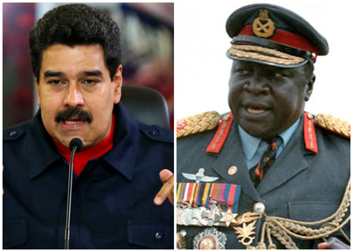 Nicolás Maduro se parece cada día más al dictador de Uganda