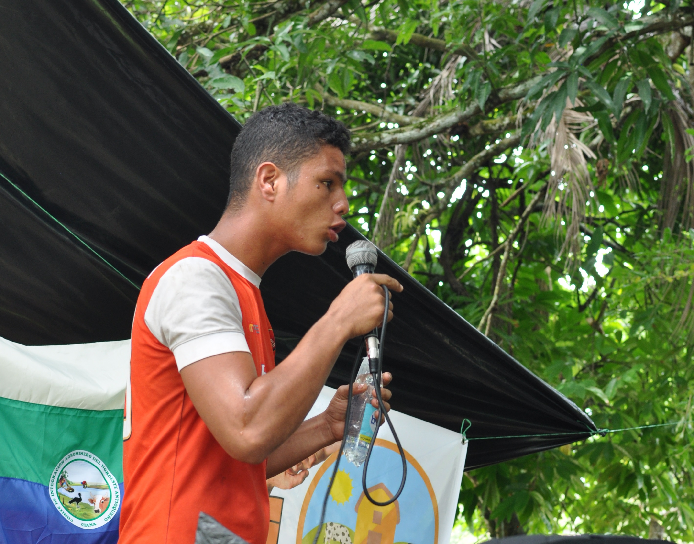 En el Paro Agrario, desde La Lizama, Santander