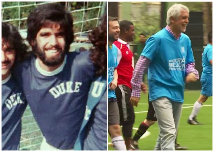 Cuando Peñalosa se ganaba la vida jugando fútbol