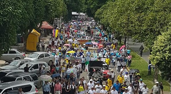  - 'Agua sí, petróleo no', le dijo el Caquetá al Gobierno Nacional