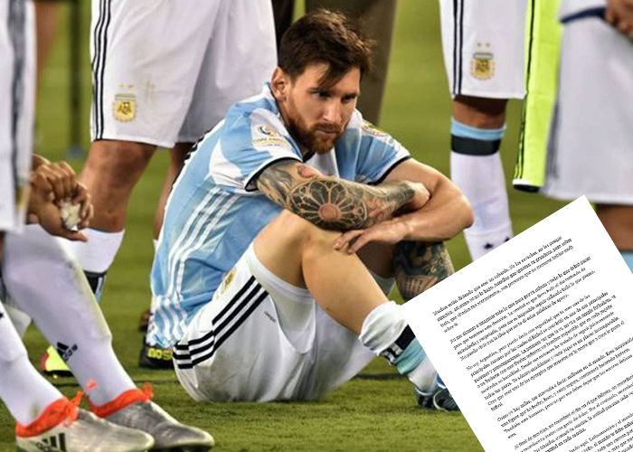 Carta abierta a Lionel Messi