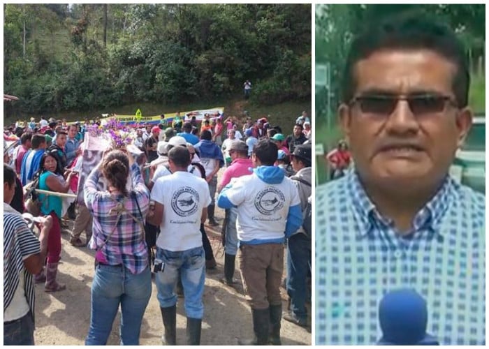 Comunidades aclaran incidente con periodista de Caracol