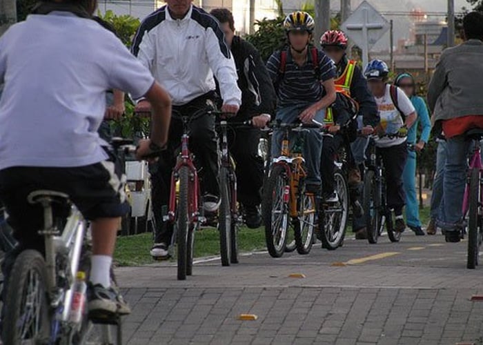 Las impertinencias de los ciclistas en Bogotá