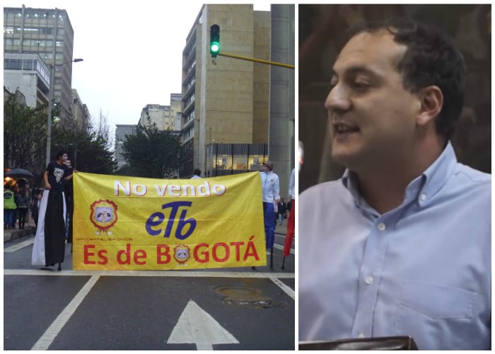 'Bogotá aún puede derrotar la privatización de la ETB': Manuel Sarmiento