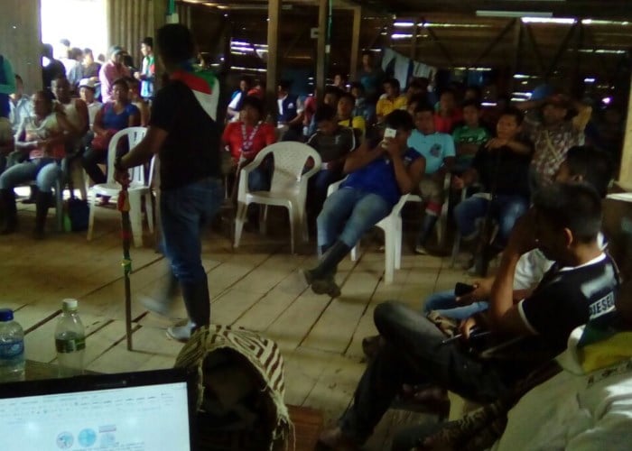 Indígenas del Valle se declaran en asamblea permanente