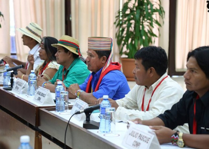 Los indígenas se pronuncian en la Mesa de Conversaciones de La Habana
