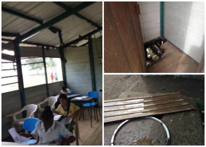Lamentable estado de colegio en Juradó, Chocó