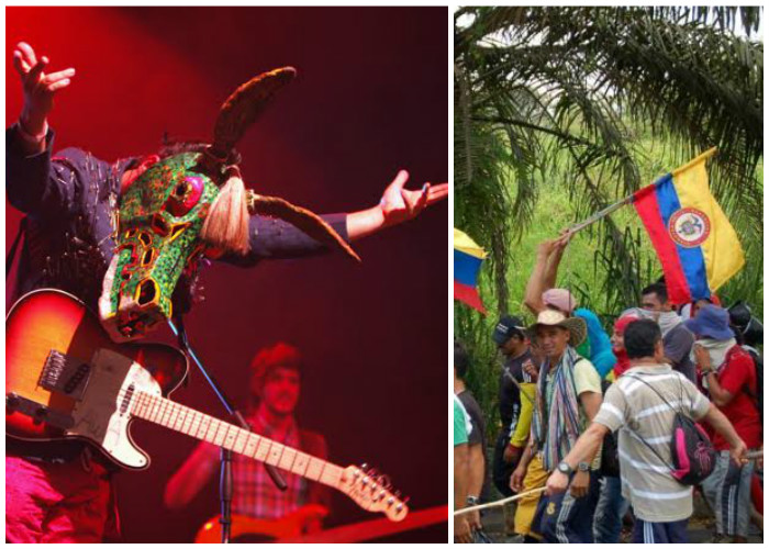 Música Pinga en la Minga: el festival de rock que apoyará al Paro Agrario