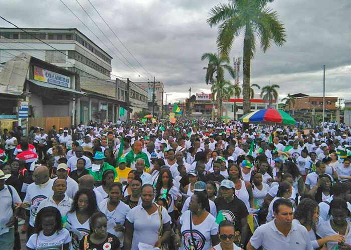 El Chocó protesta por 69 años de abandono