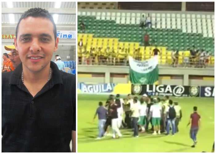 Presidente del Partido de la U en Córdoba le cascó a un árbitro por no pitar un penal