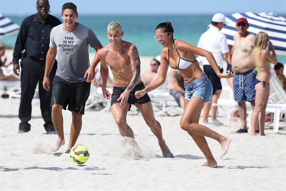 La foto de James Rodriguez que enfureció al Real Madrid