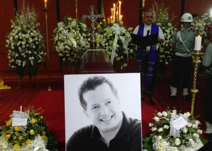 La despedida a Juan Mario Laserna en Ibagué