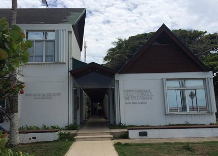 La sede de la Universidad Nacional en San Andrés