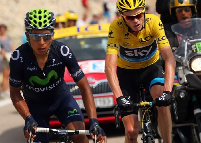 El despiste de Nairo le da el liderato del Tour a Chris Froome