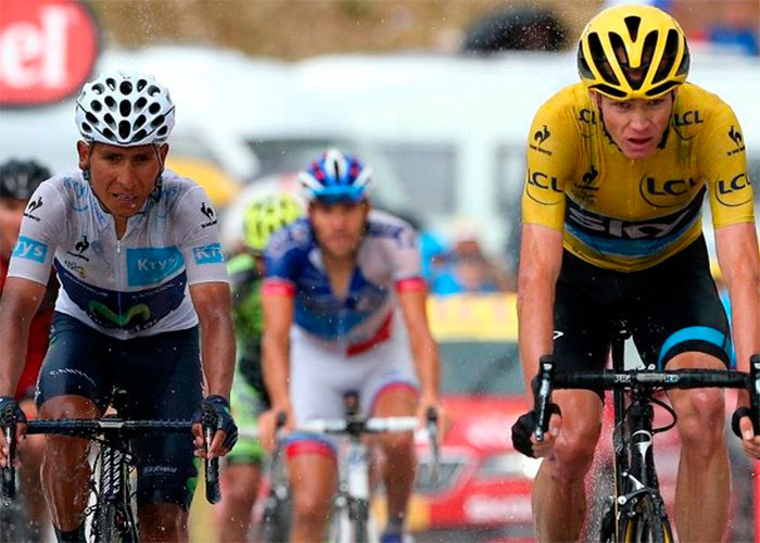 ¿Nairo, Superman López y el Chavito corren tras un Chris Froome dopado?
