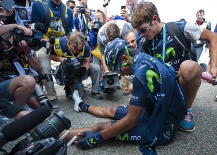 Los ciclistas fueron a un ritmo diferente que los medios en el Tour de Francia