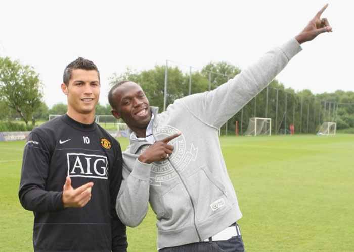 Usain Bolt, la bala que le enseñó a correr a Cristiano Ronaldo