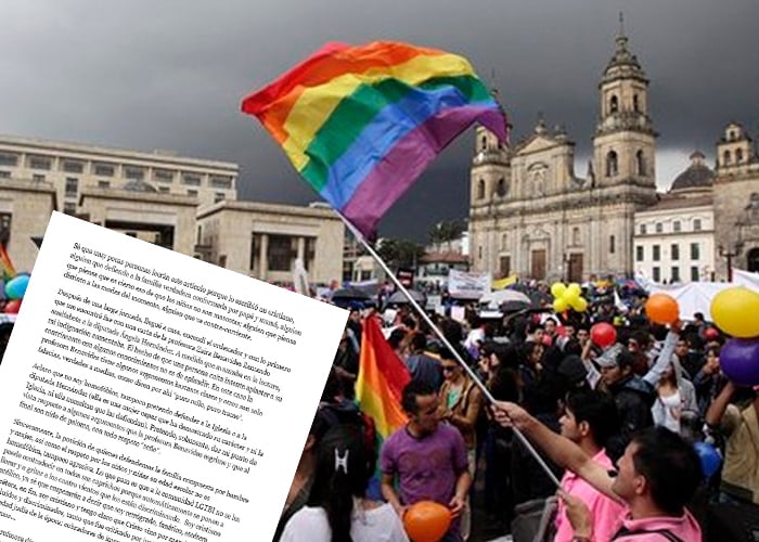 Carta abierta de un cristiano a los gays en Colombia
