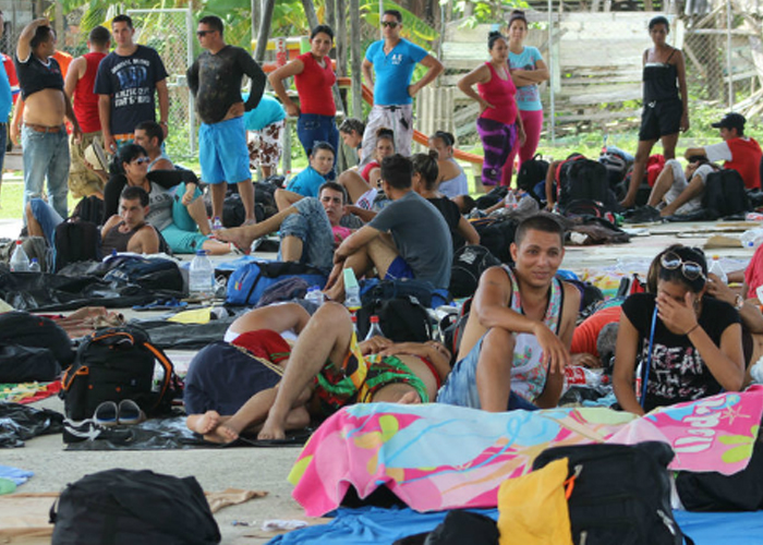 Situación de inmigrantes cubanos: un problema de fronteras