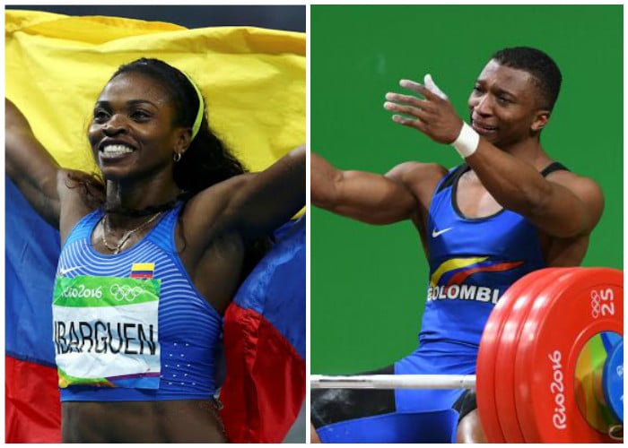 ¿Cuánto ganaron Caterine Ibargüen y Óscar Figueroa por sus medallas de oro?