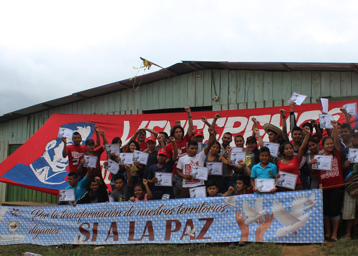 Jóvenes del Cauca se la juegan por la paz