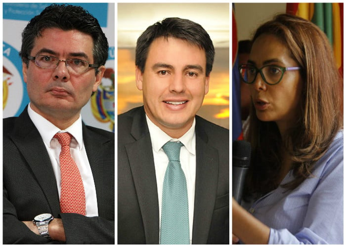 Alejandro Gaviria, Jorge Rojas y Gina Parody, los ministros que se rajan