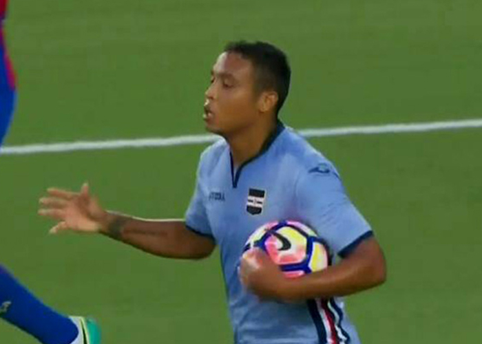 En video: el golazo de Luis Fernando Muriel contra el Barcelona