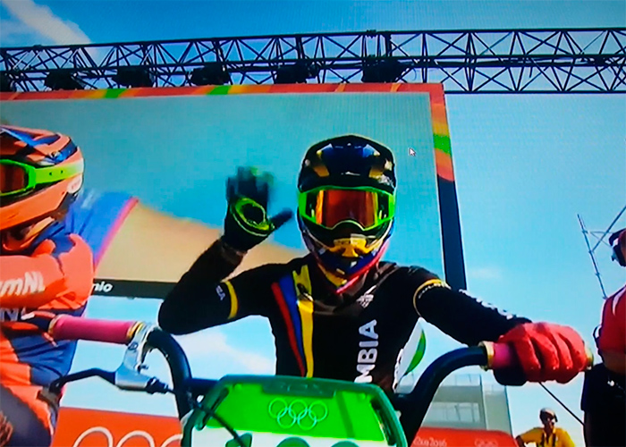 En video: así Mariana Pajón se ganó el oro Olímpico en Río