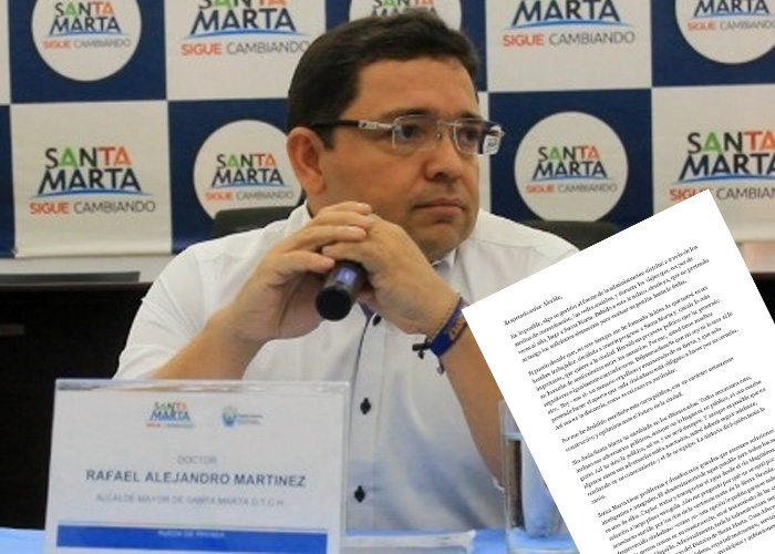 Carta Abierta al alcalde de Santa Marta