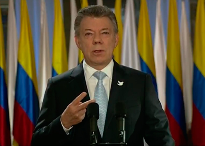 “Hoy es el día, todo está acordado”: Santos anuncia que se alcanzó el Acuerdo Final de paz