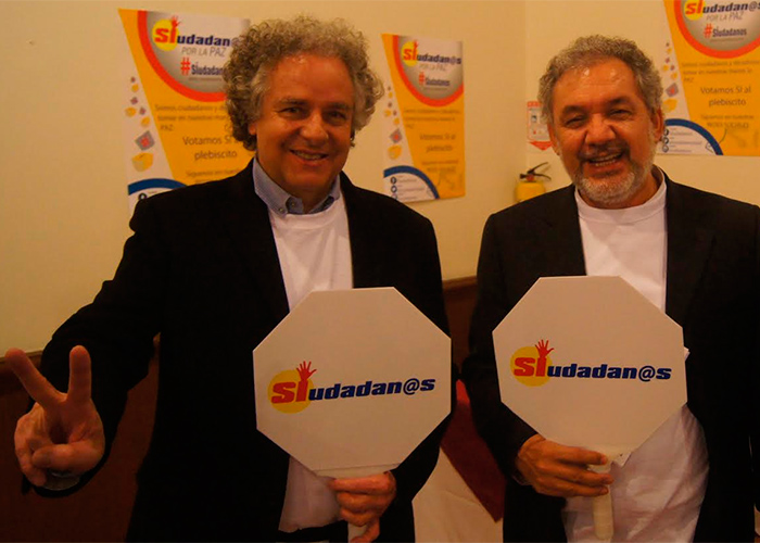 'SÍudadanos por la Paz' reune artistas, comunicadores, dirigentes sociales y amigos de la paz